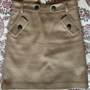 Club Monaco camel skirt size 2